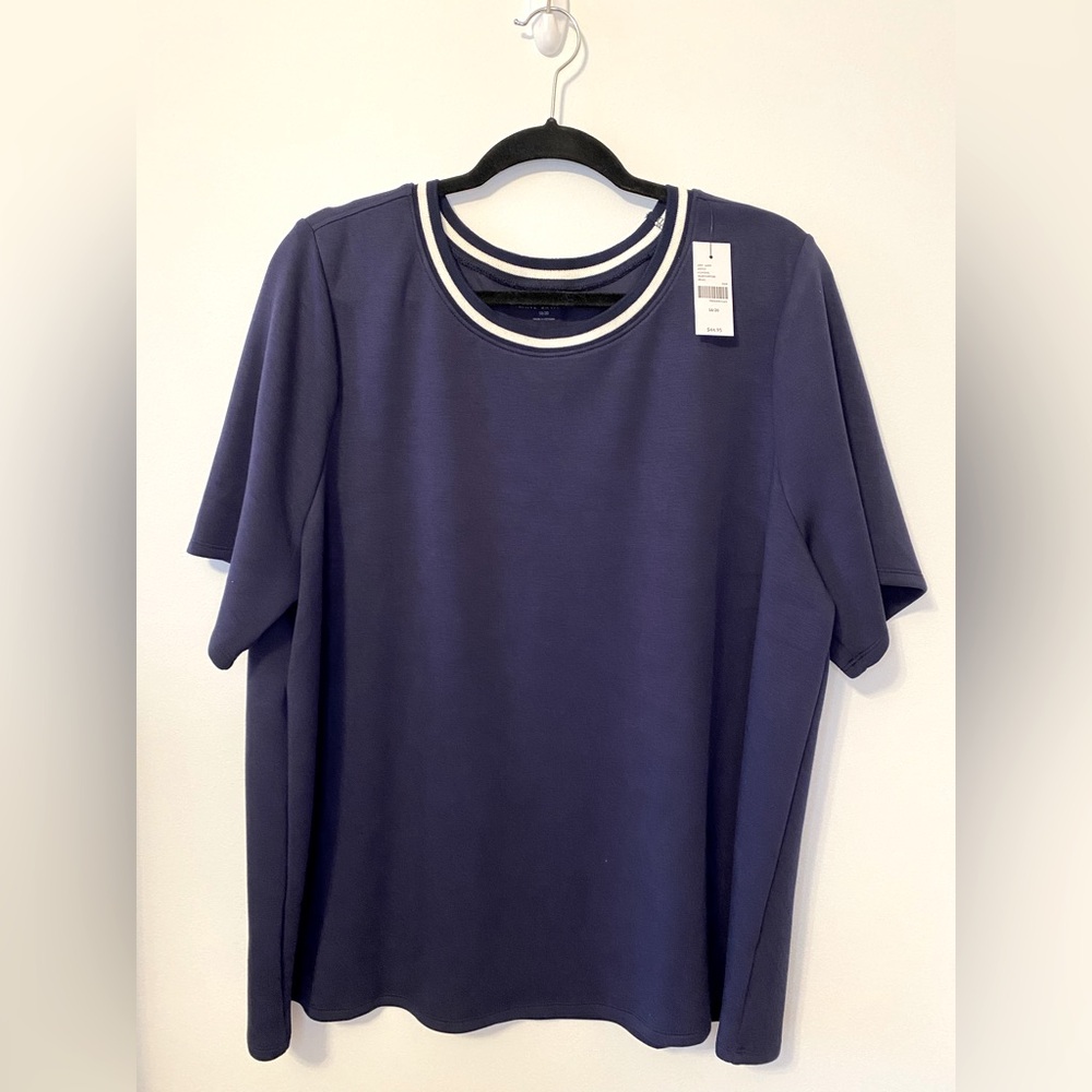 Lane Bryant - Women's Navy Blue Top